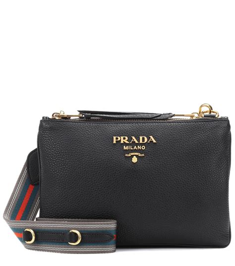 prada mini leather crossbody bag